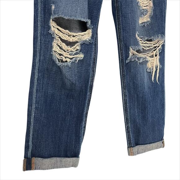 JOE'S JEANS The Billie Crop Boyfriend Slim Jean 100% Cotton Japanese Denim Sz 25 - Picture 5 of 11